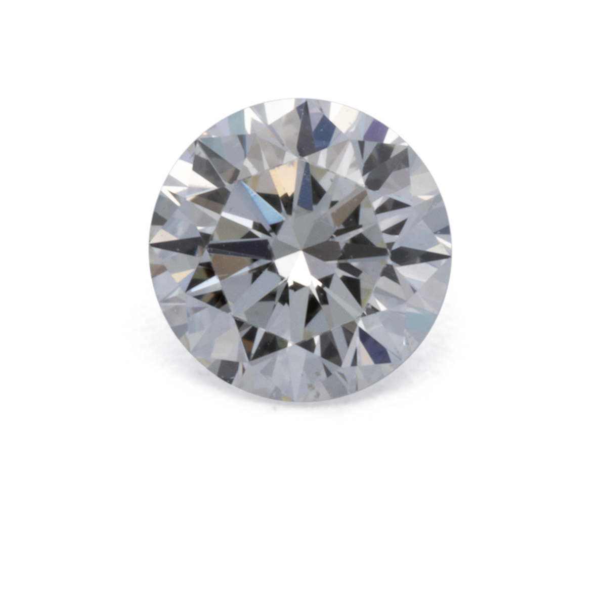 Diamant - leicht getönt weiß, rund, 4x4 mm, 0.26 ct, Nr. D11089
