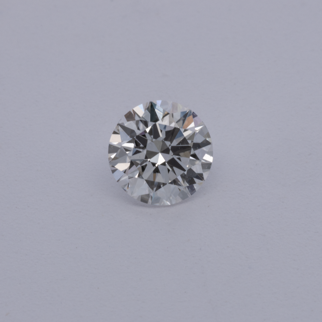 Diamant - getöntes weiß, rund, 4.11x4.11 - 4.14x4.14 mm, 0.26 ct, Nr. D11090