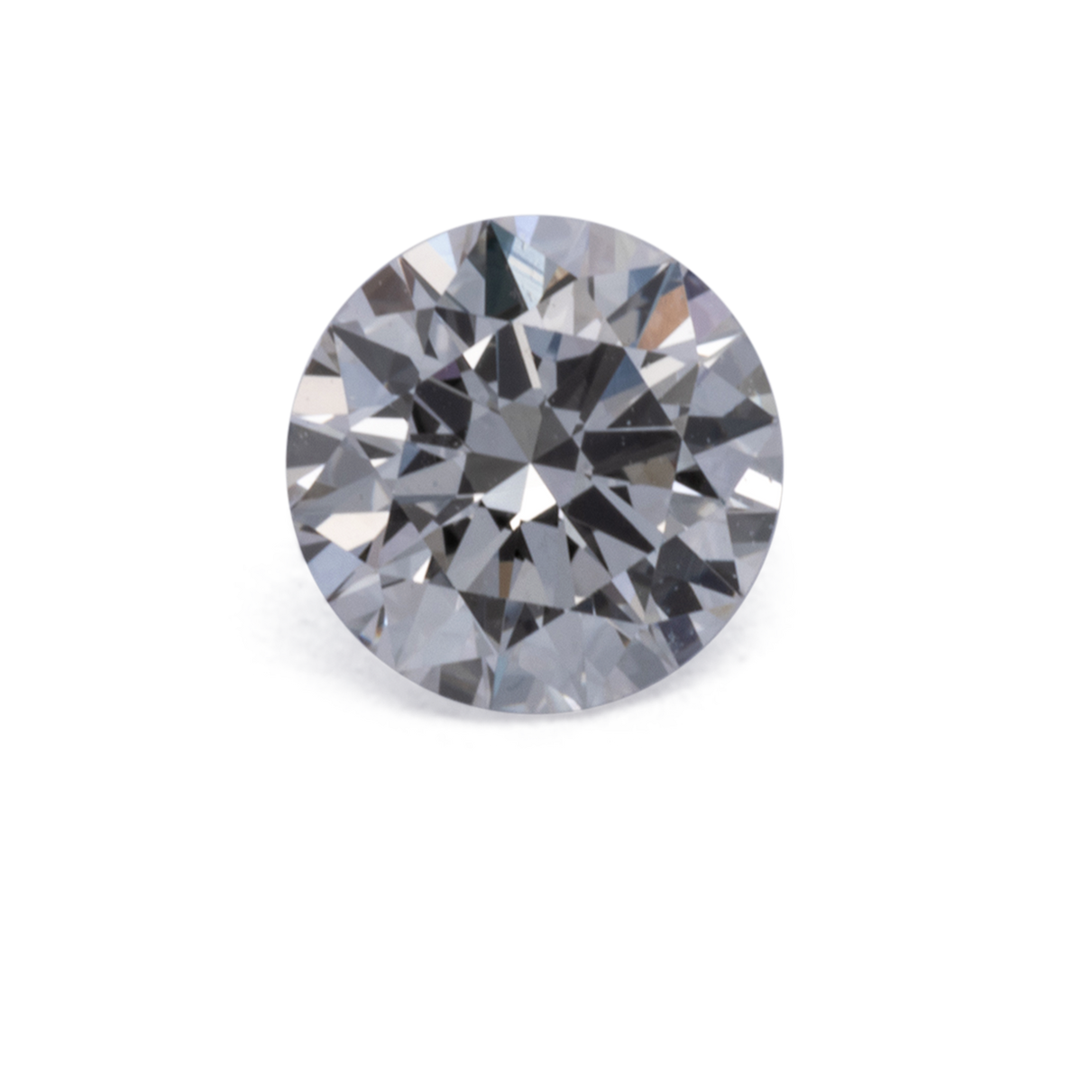 Diamant - getöntes weiß, rund, 4.11x4.11 - 4.14x4.14 mm, 0.26 ct, Nr. D11090