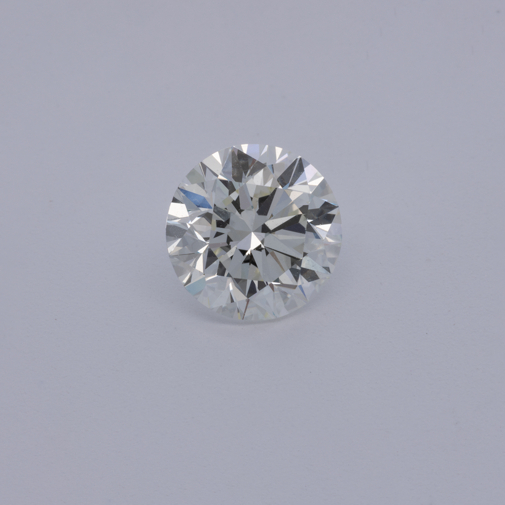 Diamond - white (H), round, 6.29x6.29 & 6.35x6.35 mm, 1 ct, No. D11091