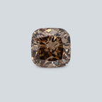 Diamant - champagner, antik, 4.2x4.2 mm, 0.4 ct, Nr. D11121