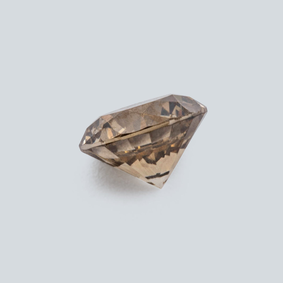 Diamant - champagner, antik, 4.2x4.2 mm, 0.4 ct, Nr. D11121