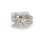 Diamond - slightly tinted white, PQ1, fantasy, 5.4x3.9 mm, 0.48 ct, No. D12001