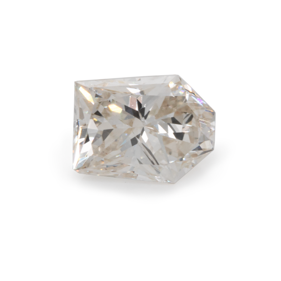 Diamant - leicht getönt weiß, PQ1, fantasie, 5,4x3,9 mm, 0,48 ct, Nr. D12001