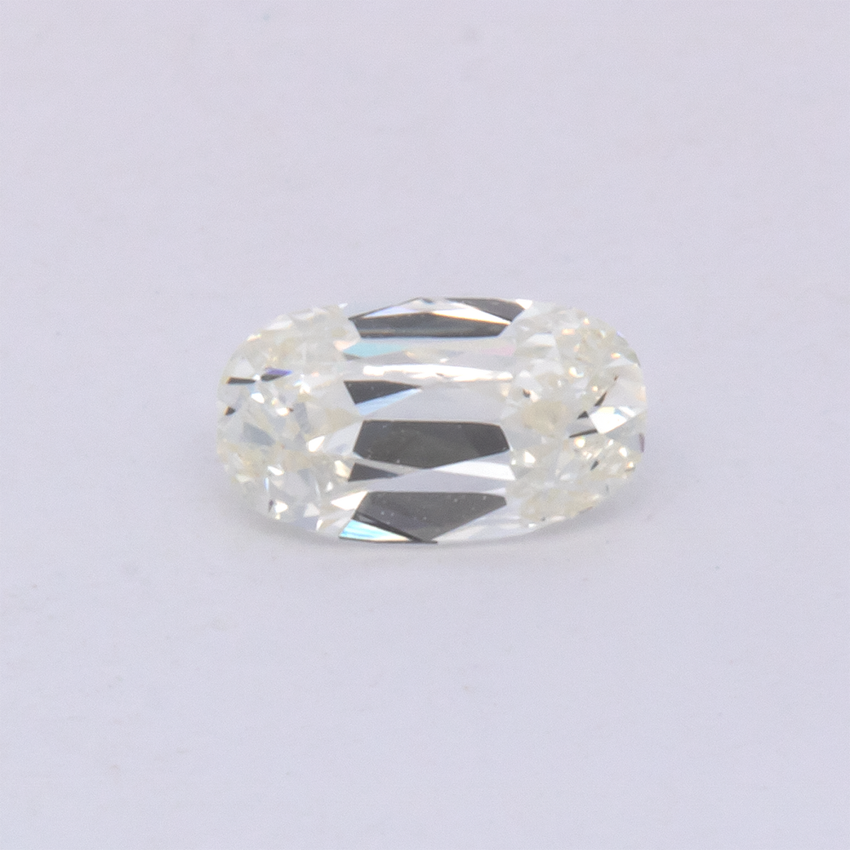 Diamond - slightly tinted white, oval, 5.1x3 mm, 0.25 ct, No. DT1000