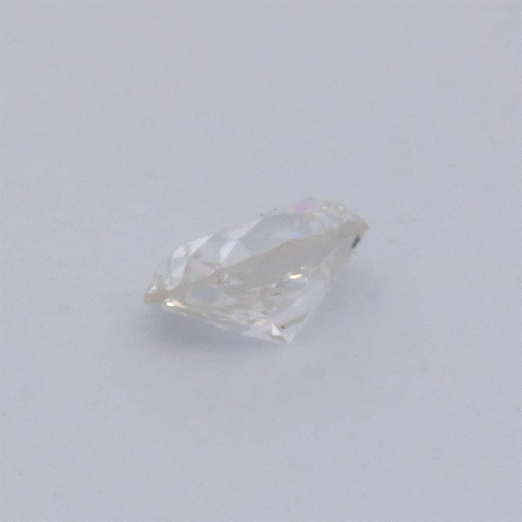 Diamant - fein weiß, oval, 3x2.3 mm, 0.08 ct, Nr. DT1003