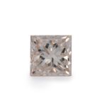 Diamond - tinted white, rectangle, 3.6x3.6 mm, 0.27 ct, No. DT1007
