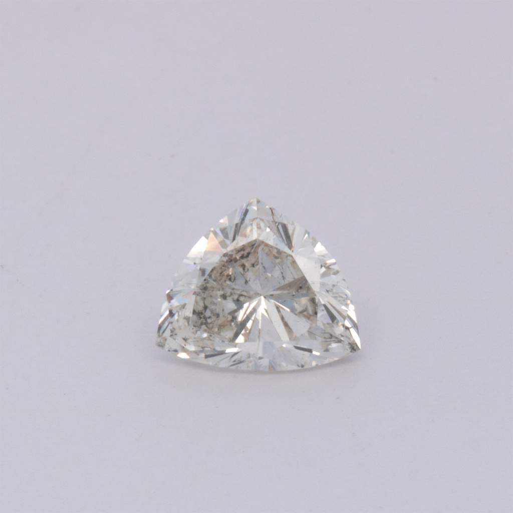 Diamond - slightly tinted white, trillion, 5.3x4.5 mm, 0.35 ct, No. DT1008