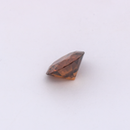 Diamond - brown & orange, round, 6.4x6.4 mm, 0.87 ct, No. DT1011