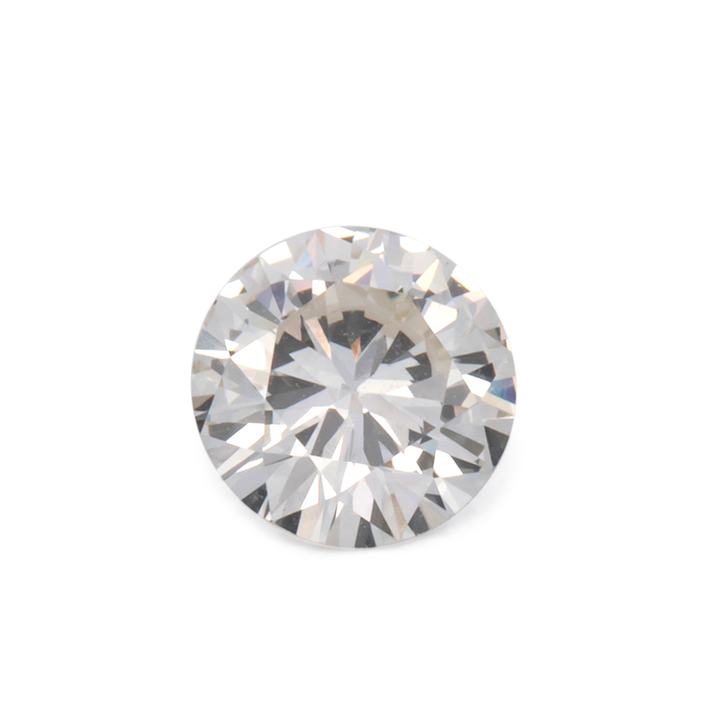 Diamond - slightly tinted yellow, round, 5.6x5.6 mm, 0.60 ct, No. DT1016