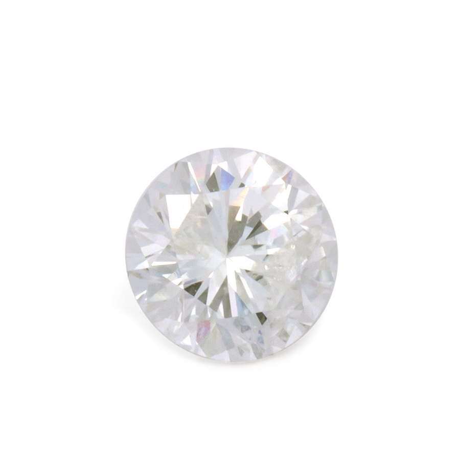 Diamant - leicht getönt gelb, rund, 5.2x5.2 mm, 0.57 ct, Nr. DT1017
