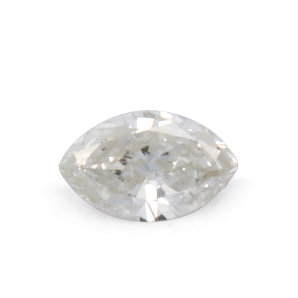 Diamant - weiß, navette, 3.8x2.4 mm, 0.07 - 0.08 ct, Nr. DT1020