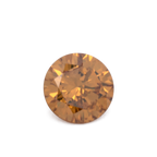 Diamant - braun & orange, rund, 3.6x3.6 mm, 0.17 ct, Nr. DT1026