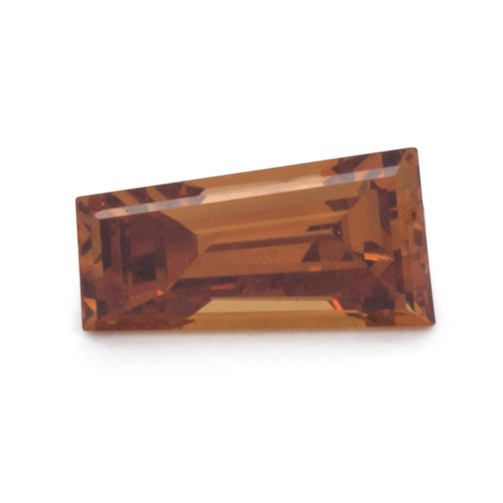 Diamond - orange & brown, fancy, 4.6x2.4 mm, 0.17 - 0.20 ct, No. DT1027