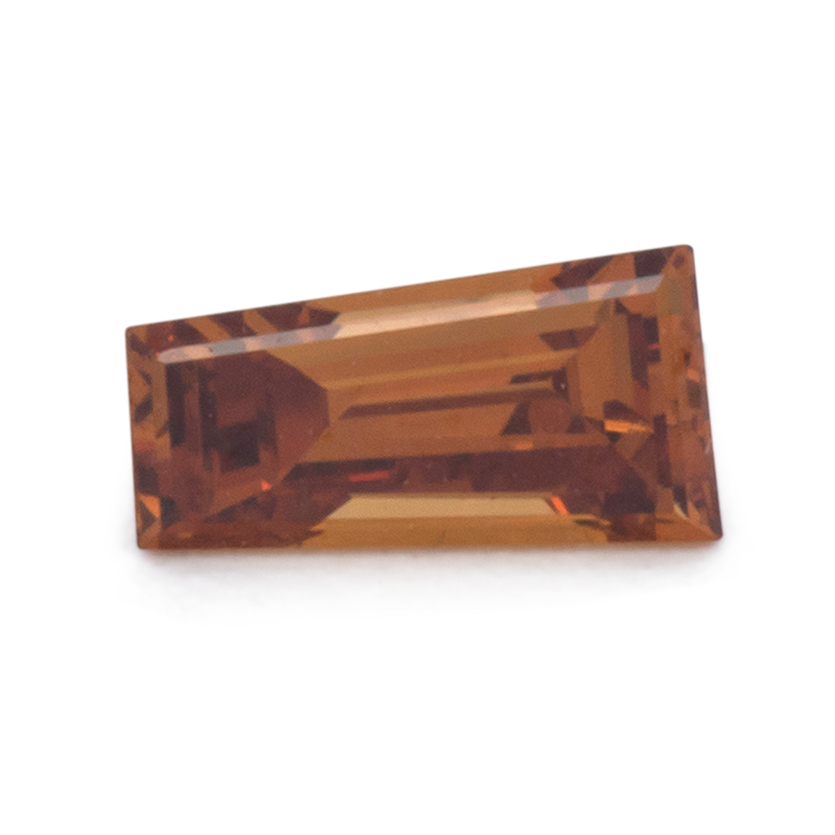 Diamond - orange & brown, fancy, 4.6x2.4 mm, 0.17 - 0.20 ct, No. DT1027