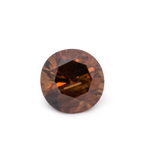 Diamond - brown, round, 4.1x4.1 mm, 0.30 ct, No. DT1029
