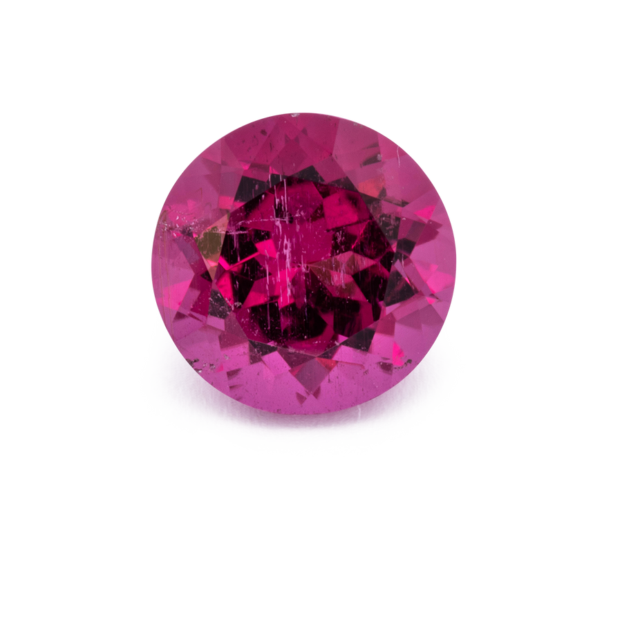 Turmalin - pink, rund, 7x7 mm, 1.35 - 1.39 ct, Nr. TR991163