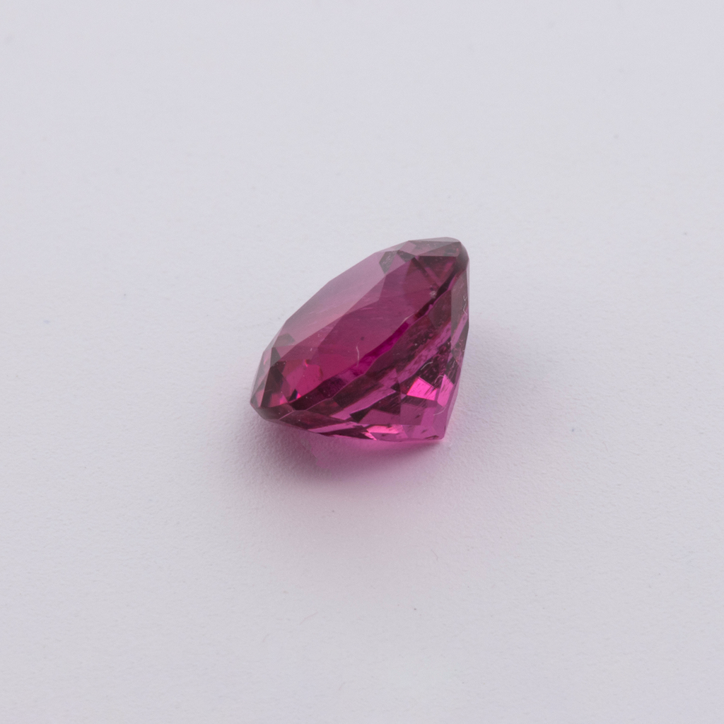 Turmalin - pink, rund, 7x7 mm, 1.35 - 1.39 ct, Nr. TR991163