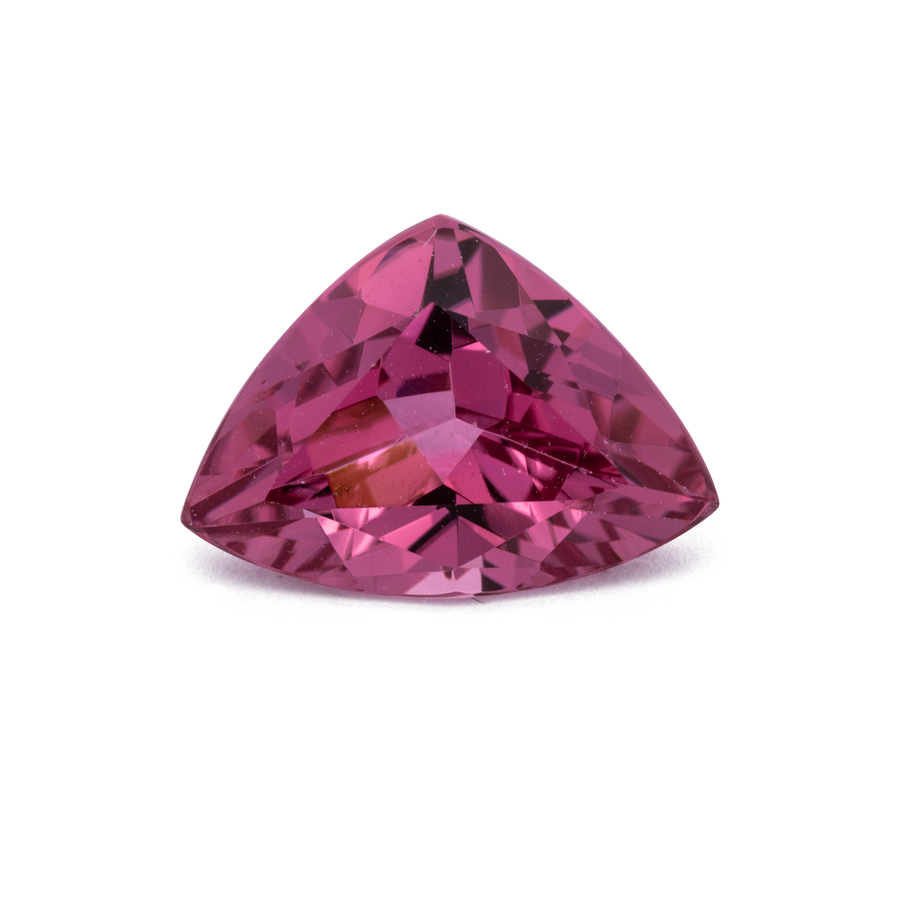 Tourmaline - pink, trillion, 10.4x7.4 mm, 1.76 ct, No. TR991170
