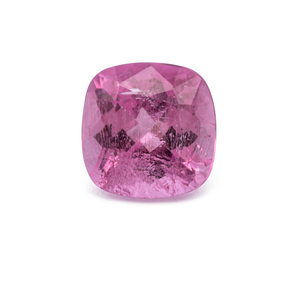 Turmalin - pink, antik, 8x8 mm, 2.07 ct, Nr. TR991173