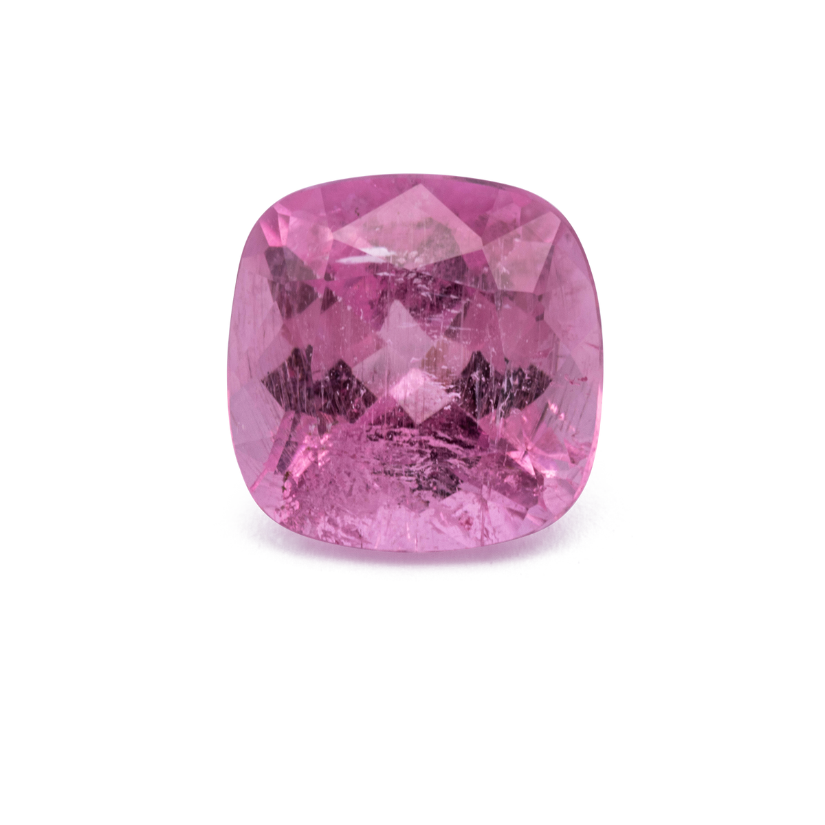 Turmalin - pink, antik, 8x8 mm, 2.07 ct, Nr. TR991173