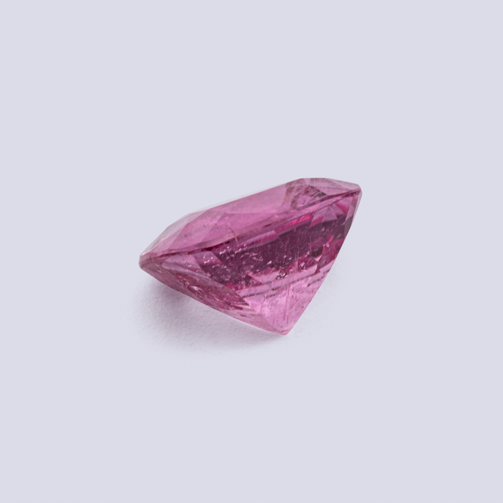 Turmalin - pink, antik, 8x8 mm, 2.07 ct, Nr. TR991173