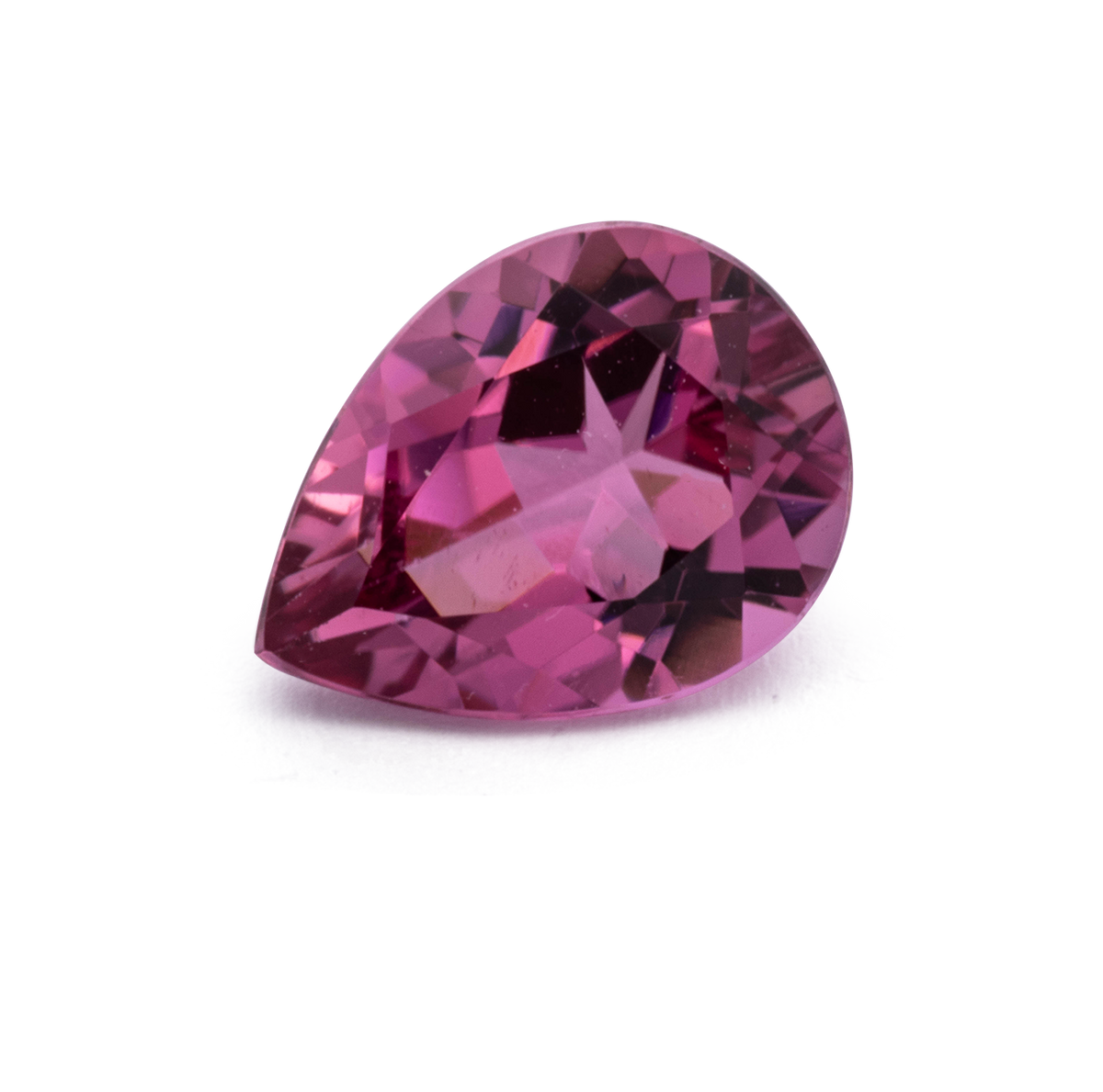 Tourmaline - pink, pear, 8x6 mm, 1.04 ct, No. TR991176