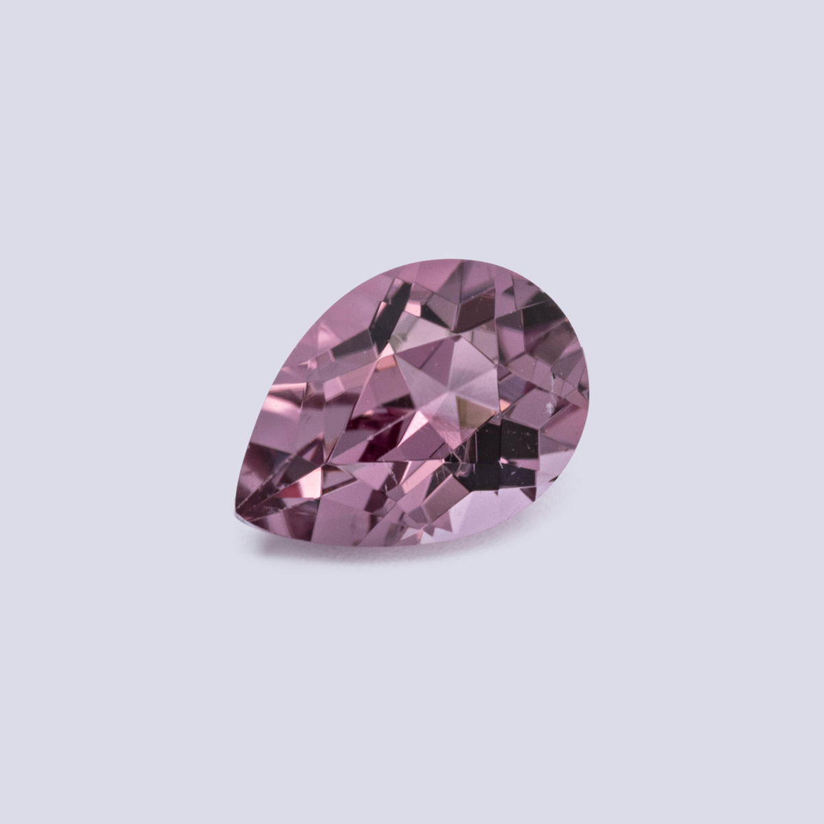 Turmalin - pink, birnform, 7x5 mm, 0.55 - 0.60 ct, Nr. TR991177