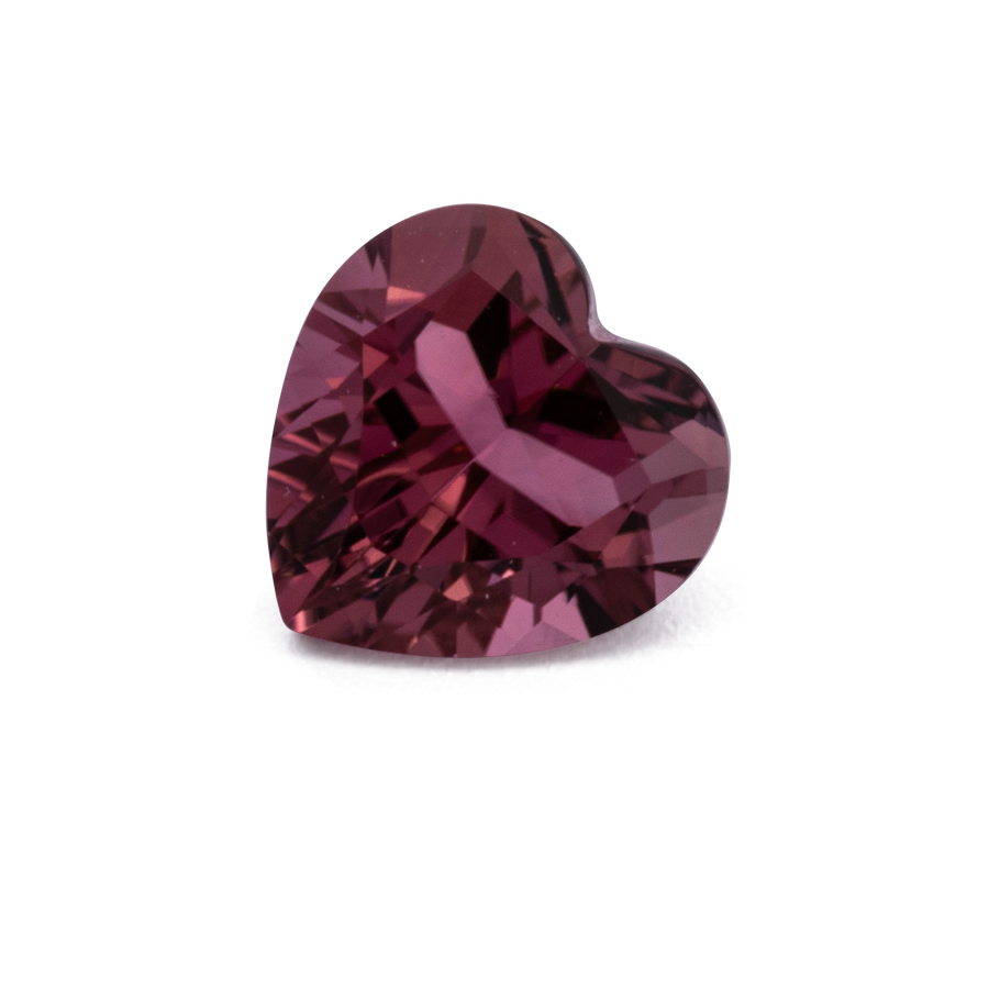 Tourmaline - pink, heart, 5x5 mm, 0.35 - 0.45 ct, No. TR991182