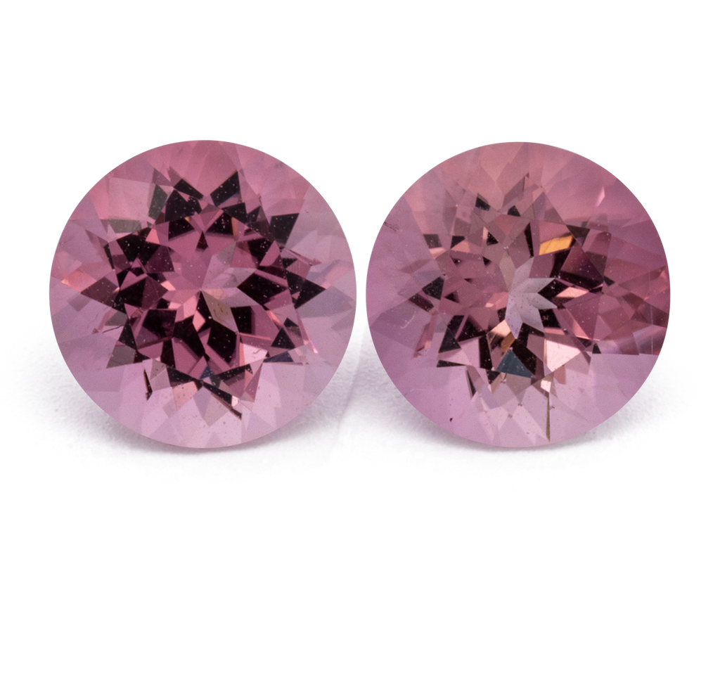 Turmalin - pink, rund, 6x6 mm, 1.68 ct, Nr. TR991183