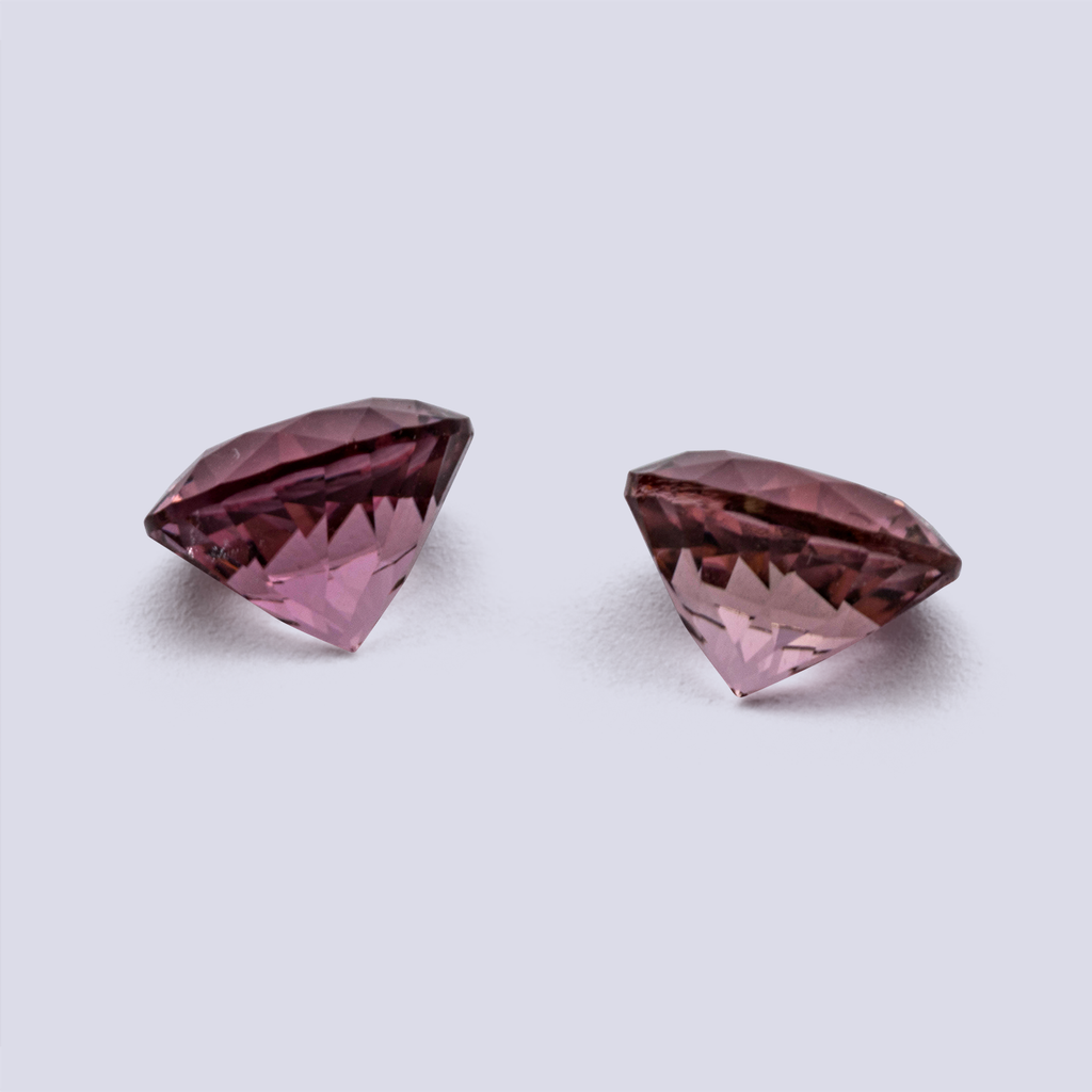 Turmalin - pink, rund, 6x6 mm, 1.68 ct, Nr. TR991183