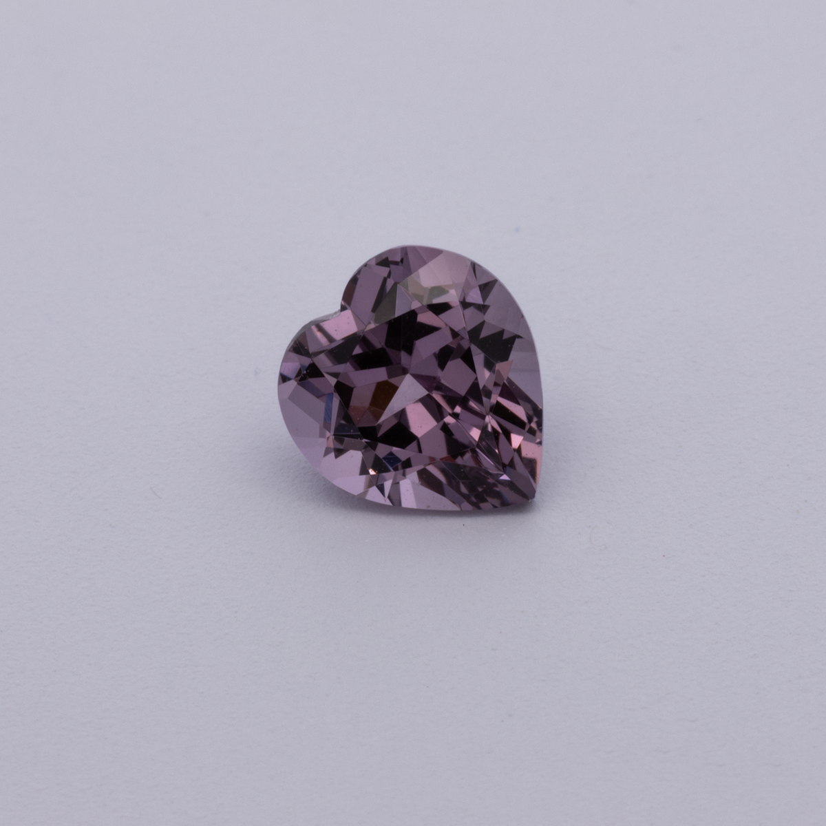 Spinel - purple, heart, 6x5.5 mm, 0.73 ct, No. SP90129