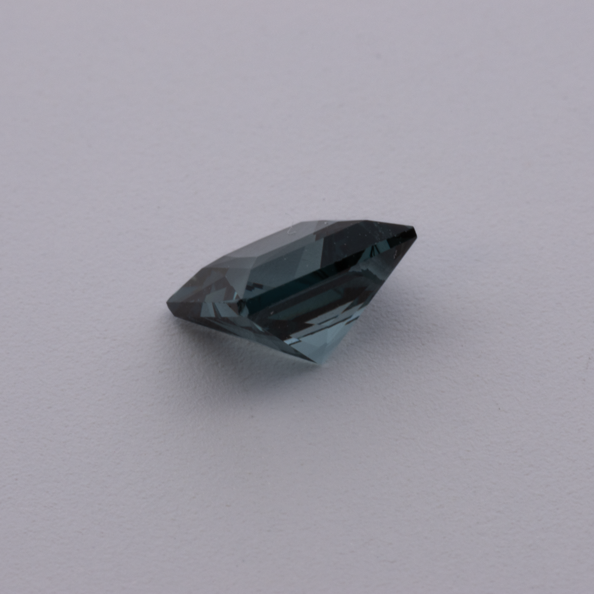 Spinel - gray, rectangle, 5x5 mm, 0.72 ct, No. SP90131