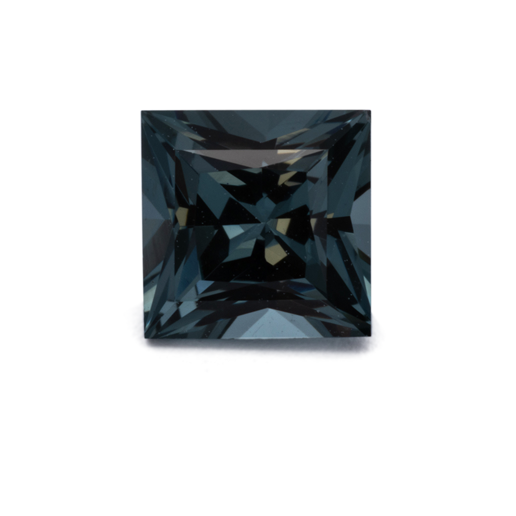 Spinel - gray, rectangle, 5x5 mm, 0.72 ct, No. SP90131