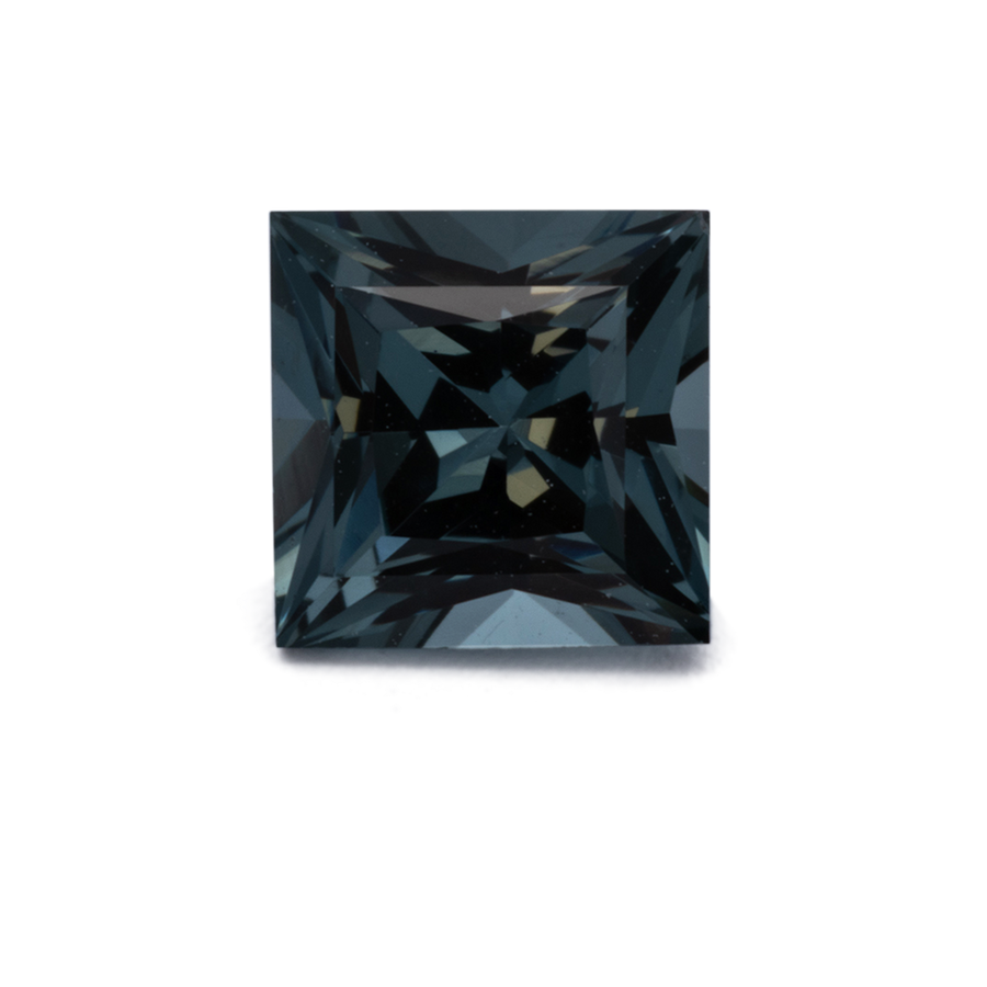 Spinel - gray, rectangle, 5x5 mm, 0.72 ct, No. SP90131