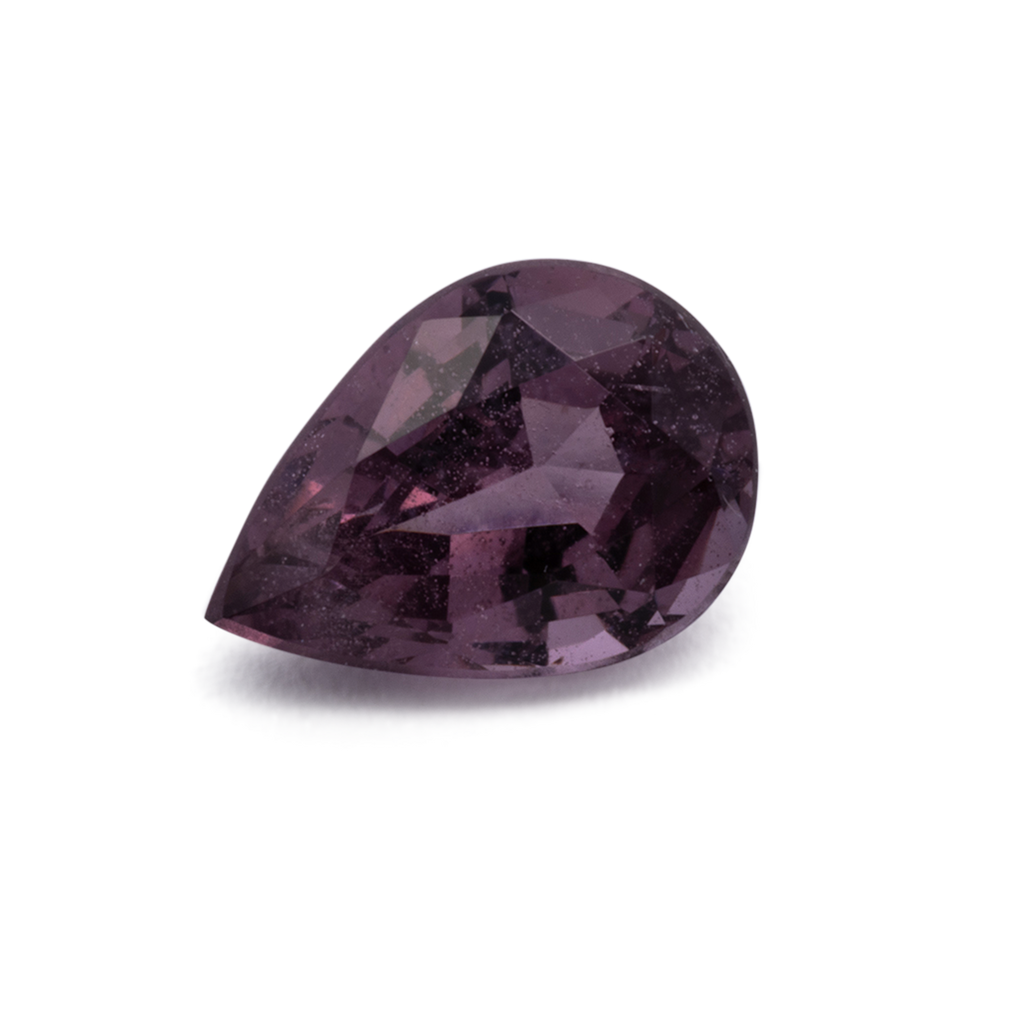 Spinel - purple, pear, 7x5 mm, 0.82 ct, No. SP90135