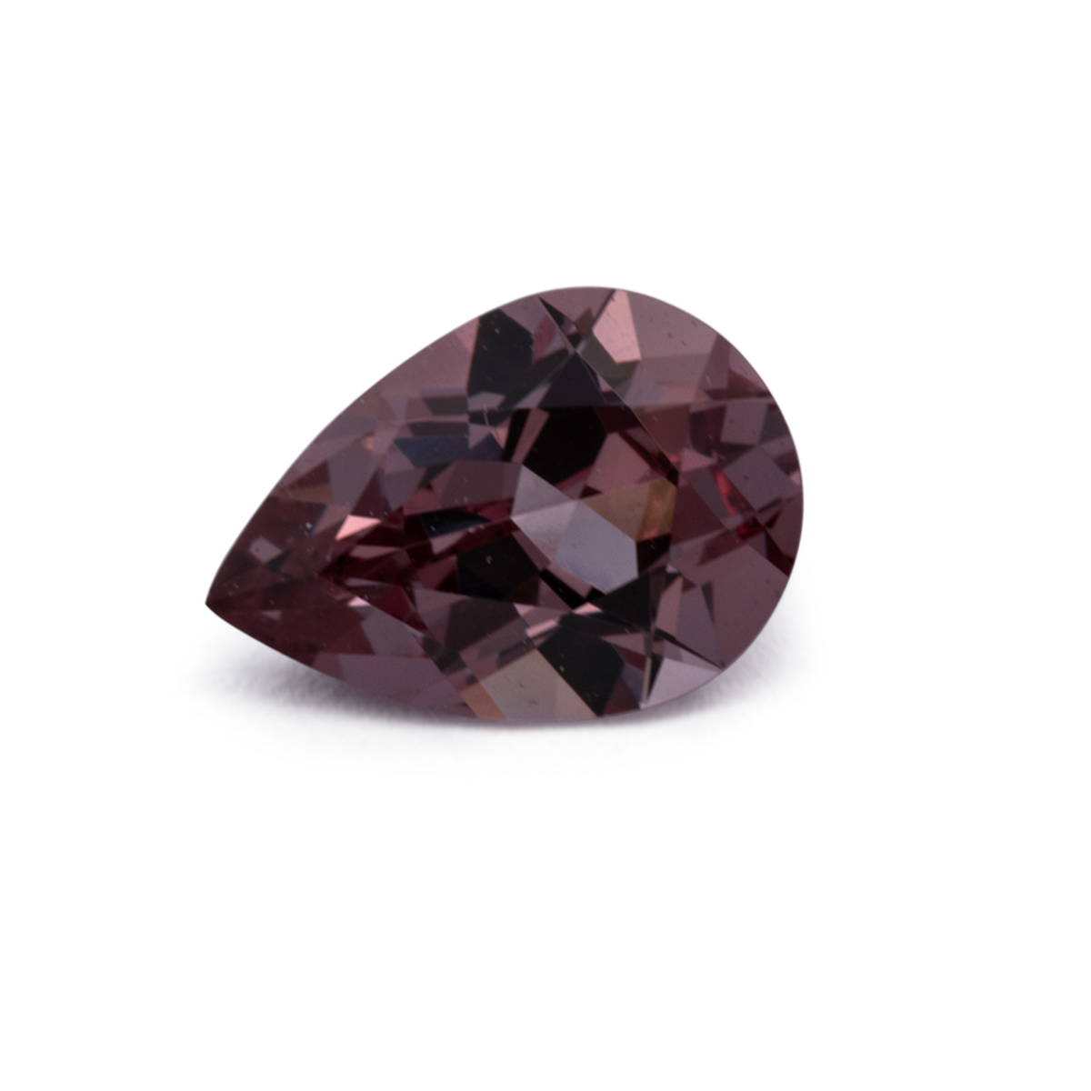 Spinel - brown, pear, 7x5 mm, 0.80 ct, No. SP90139