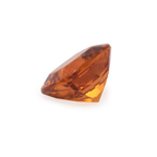 Mandarin Garnet - orange, cushion, 9x9 mm, 4.36 ct, No. MG12002