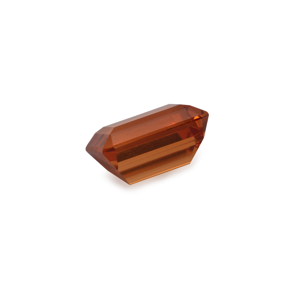 Mandarin Granat - orange, achteck, 8x6 mm, 2,30-2,55 ct, Nr. MG15002