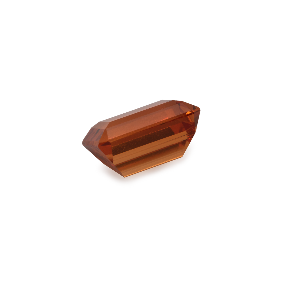 Mandarin Granat - orange, achteck, 8x6 mm, 2,30-2,55 ct, Nr. MG15002