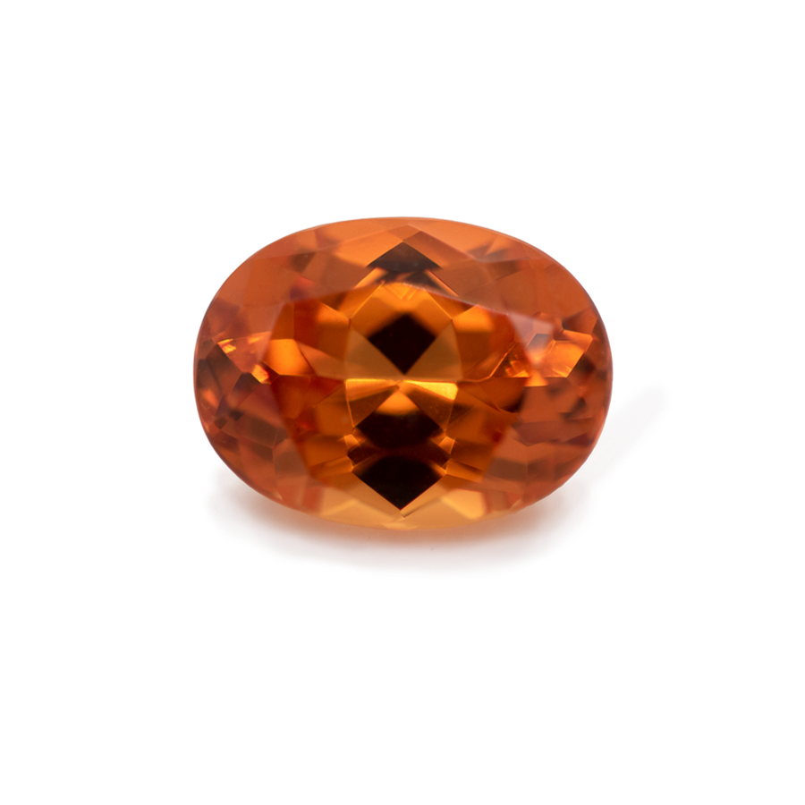 Mandarin Granat - orange, oval, 8x6 mm, 1,72 ct, Nr. MG20002