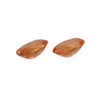 Mandarin Garnet Pair - light orange, oval, 7x5mm, 1.95-2.20 ct, No. MG24003