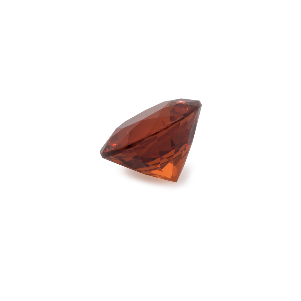 Mandarin Garnet - orange, round, 8.5x8.5 mm, 3.49 ct, No. MG99003