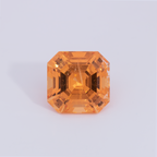 Mandarin Garnet - orange, asscher, 7x7 mm, 2.03 ct, No. MG99009