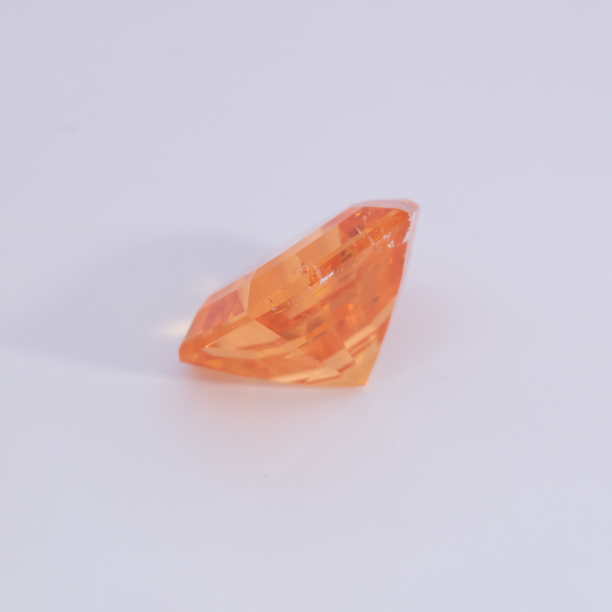 Mandarin Garnet - orange, asscher, 7x7 mm, 2.03 ct, No. MG99009