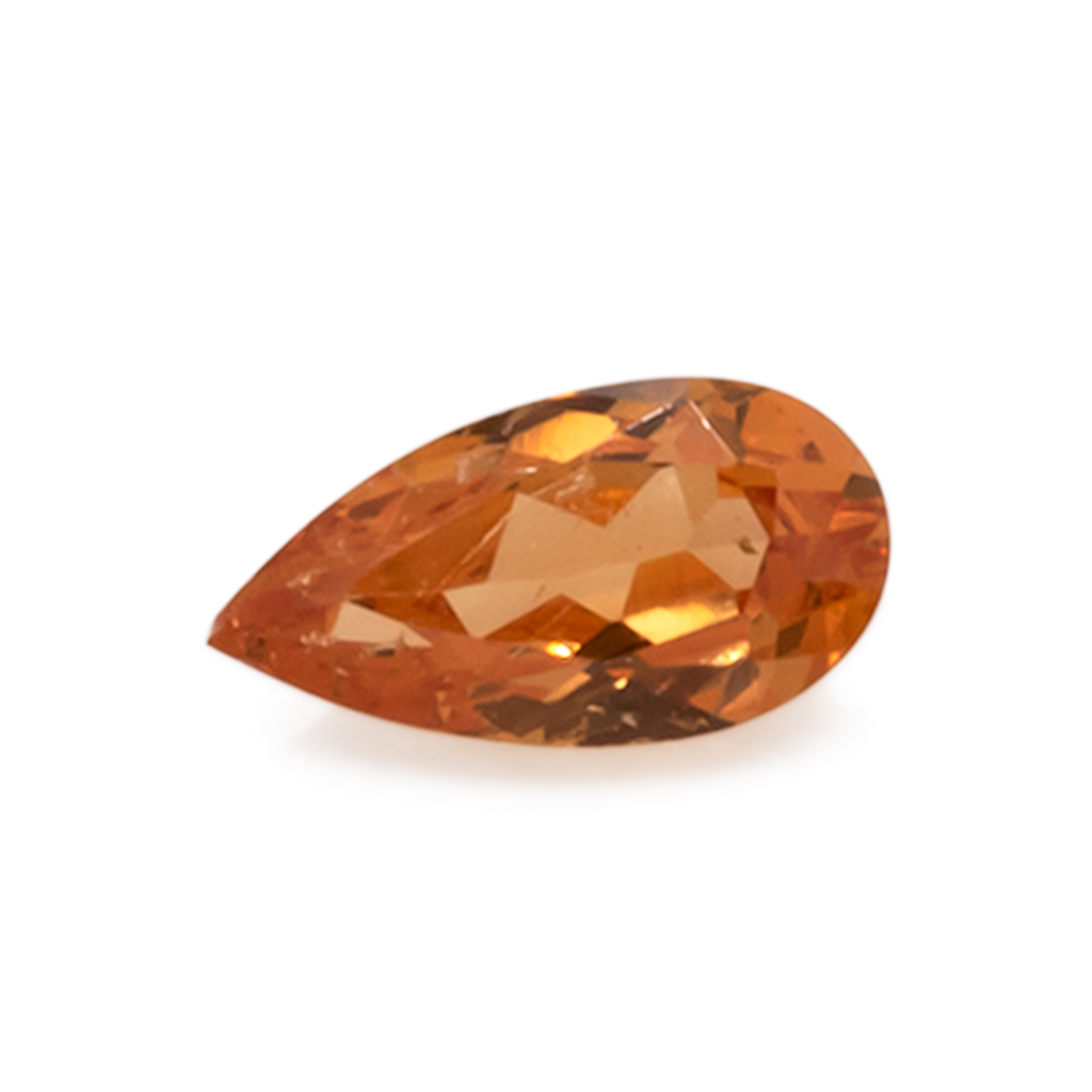 Mandarin Granat - orange, birnform, 4x2 mm, 0,11-0,12 ct, Nr. MG99054