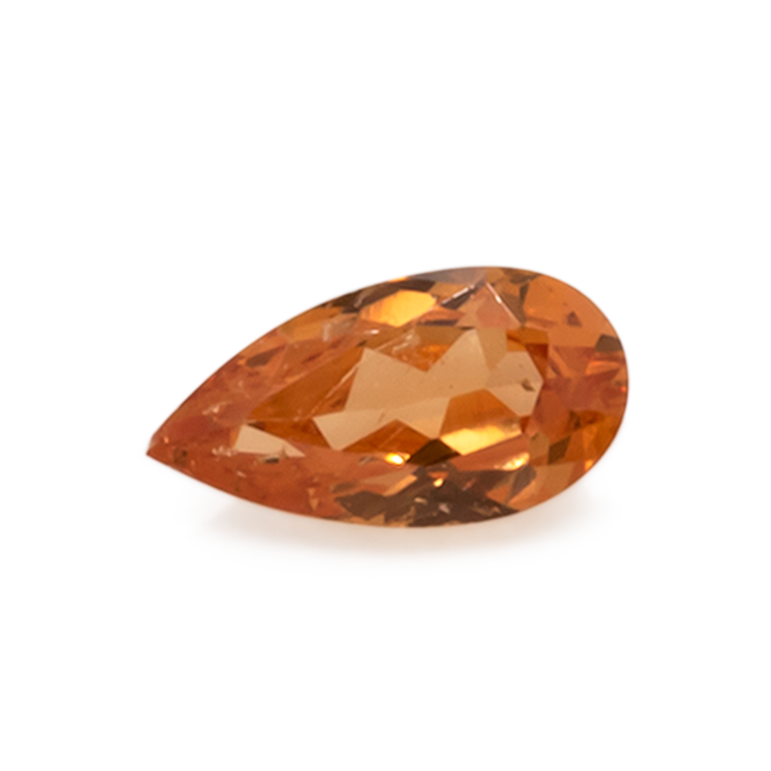 Mandarin Granat - orange, birnform, 4x2 mm, 0,11-0,12 ct, Nr. MG99054