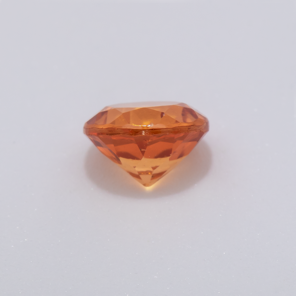 Mandarin Granat - orange, rund, 5x5 mm, 0.66 - 0.71 ct, Nr. MG99060
