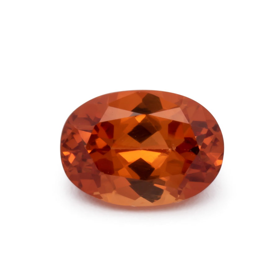 Mandarin Granat - orange, oval, 7.1x5 mm, 1.10 ct, Nr. MG99065