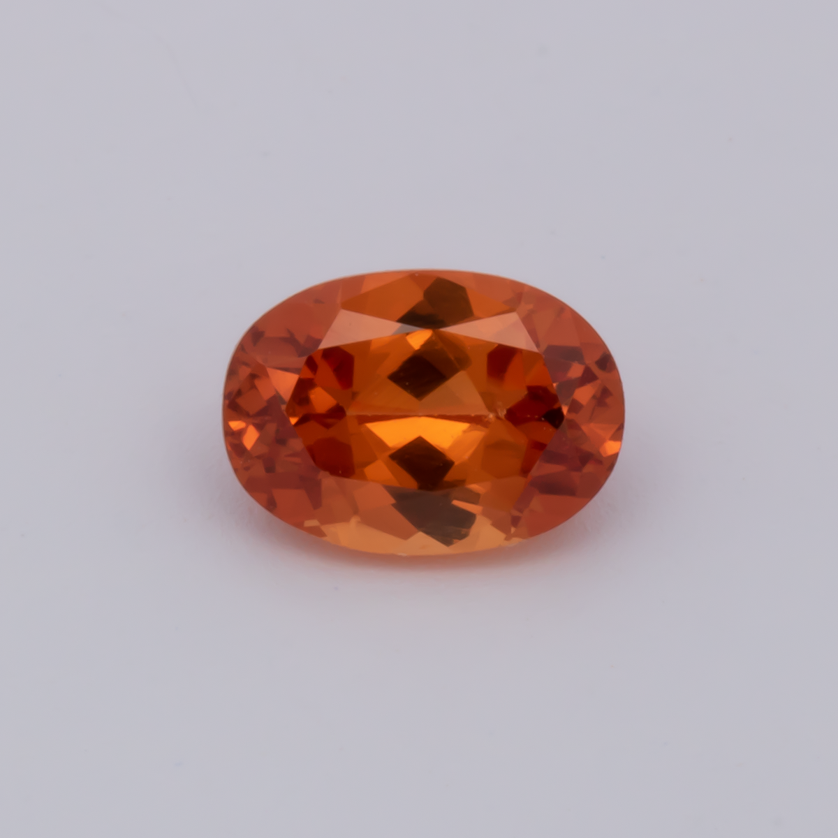 Mandarin Garnet - orange, oval, 7.1x5 mm, 1.10 ct, No. MG99065